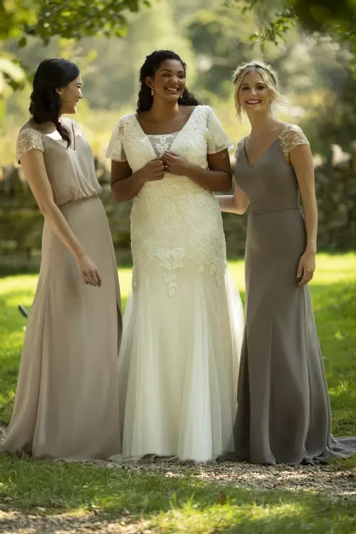 Peony bridesmaid dresses top